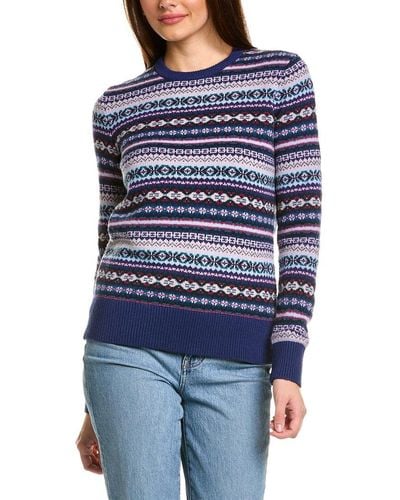 Brooks Brothers Wool-blend Sweater - Blue