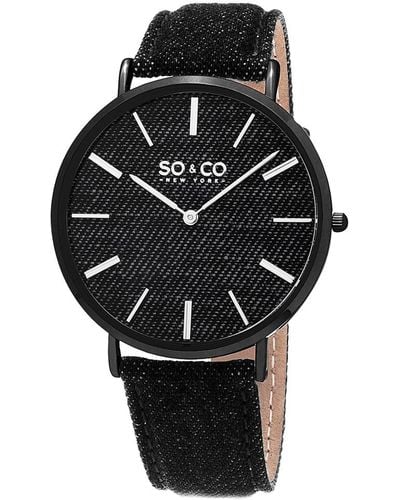 SO & CO Soho Watch - Black