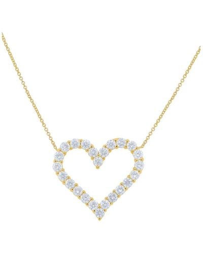 Diana M. Jewels Fine Jewellery 18k 2.50 Ct. Tw. Diamond Necklace - Metallic