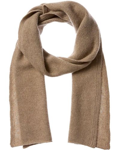 Portolano Cashmere Scarf - Natural