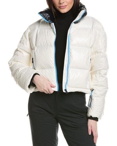 Perfect Moment Nevada Quilted Glossed-shell Down Ski Jacket - White