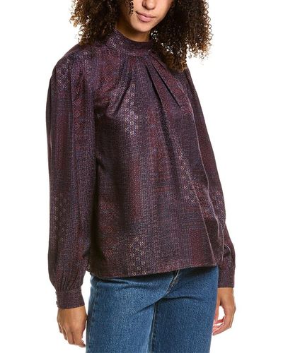Vanessa Bruno Paolo Silk-blend Blouse - Red