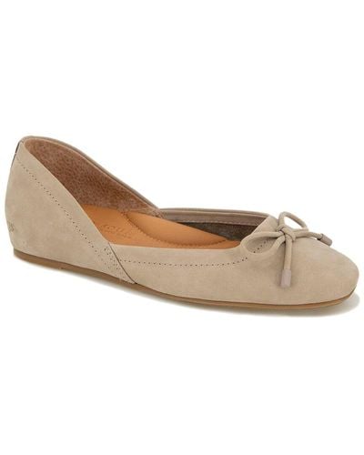 Gentle Souls By Kenneth Cole Sailor Leather Flat - White