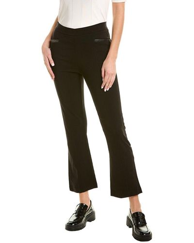 Laundry by Shelli Segal Pull-on Ankle Bootcut Pant - Black