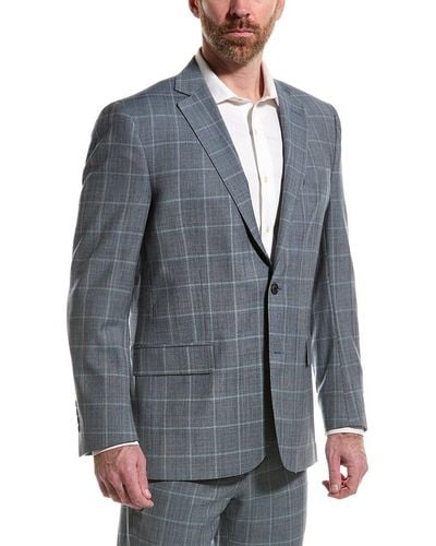 Brooks Brothers Explorer Regent Fit Wool-blend Blazer - Gray