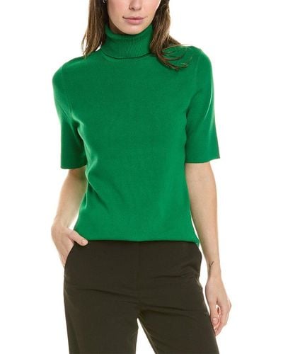 Anne Klein Turtleneck Sweater - Green