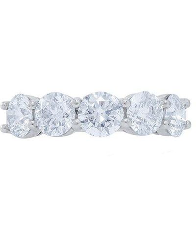Diana M. Jewels Fine Jewelry 18k 2.85 Ct. Tw. Diamond Eternity Ring - White
