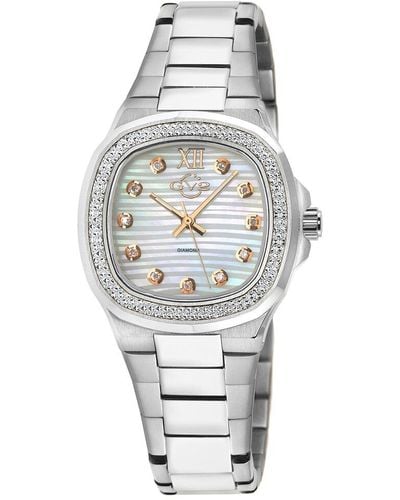 Gv2 Diamond Watch - Metallic