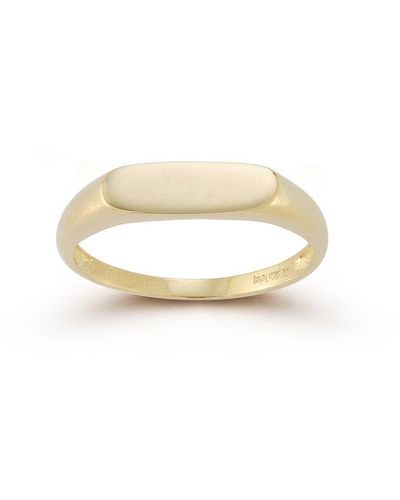 Ember Fine Jewelry 14k Signet Ring - White