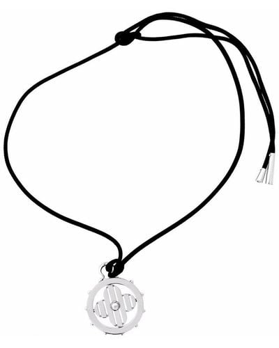Louis Vuitton 18K Flower Necklace (Authentic Pre-Owned) - Black