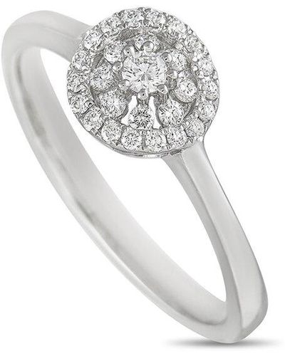 Piero Milano 18K 0.29 Ct. Tw. Diamond Ring (Authentic Pre-Owned) - White