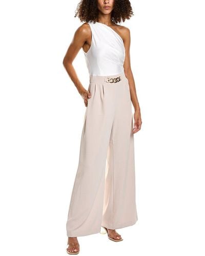 Line & Dot Reese Jumpsuit - Pink