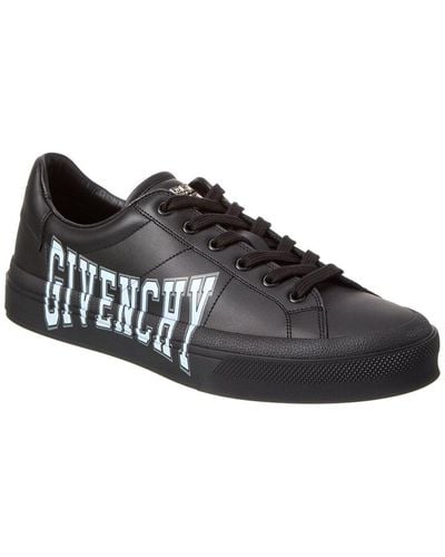 Givenchy City Sport Leather Sneaker - Black