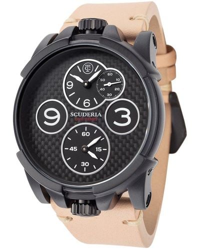 CT Scuderia Due Tempi Watch - Black