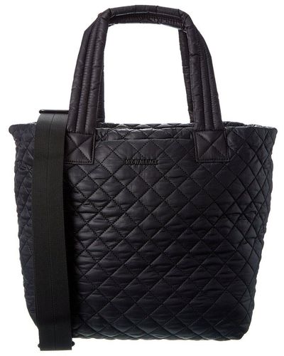 MZ Wallace Metro Deluxe Medium Tote - Black