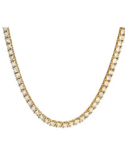 Diana M. Jewels Fine Jewellery 14k 3.00 Ct. Tw. Diamond Necklace - Metallic