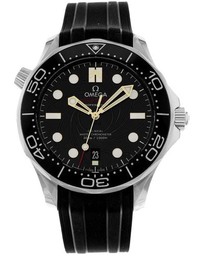 Omega Seamaster Diver Watch, Circa 2019 (Authentic Pre-Owned) - Black