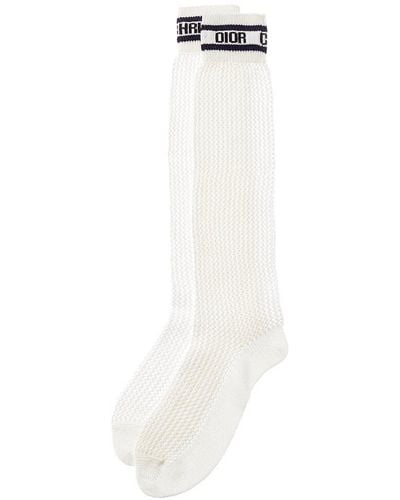 Dior High Sporty Socks - White