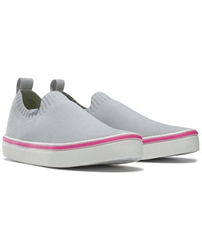 Reebok Onlux Slip On Walking Sneaker - Gray