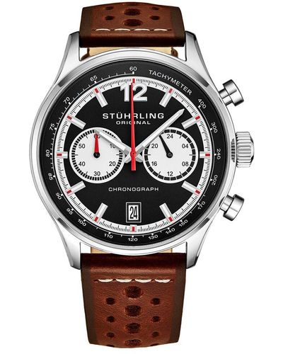Stuhrling Stuhrling Original Monaco Watch - Brown