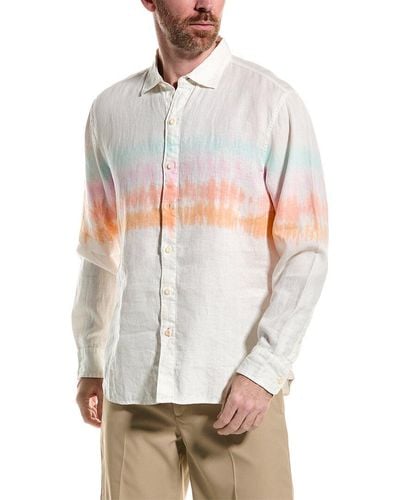 Tommy Bahama Sunrise Tides Linen Shirt - White