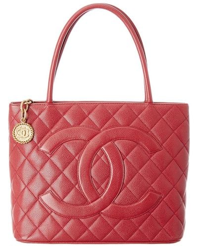 Chanel Pink Terry Camellia Beach Tote