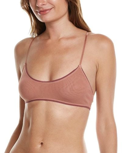 Intimately Free People Notched Lily Scuba Bralette in Red Size