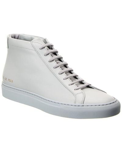 Common Projects Original Achilles Mid Leather Sneaker - Gray