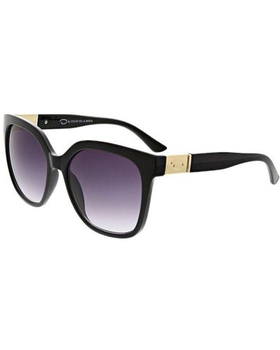 Oscar de la Renta 55mm Sunglasses - Black