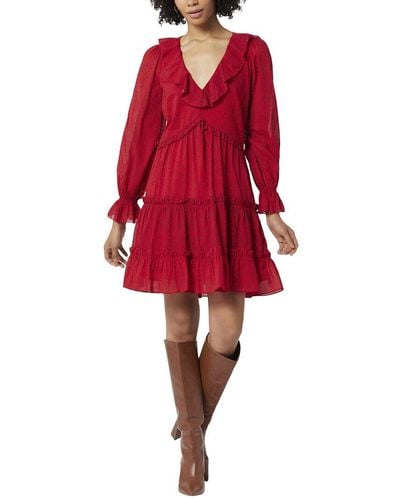 Joie Adanson Mini Dress - Red