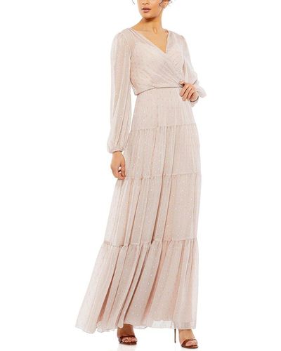 Mac Duggal A-line Gown - Natural