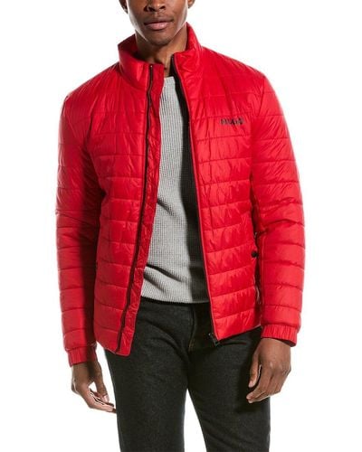 BOSS Quilted Jacket - Red
