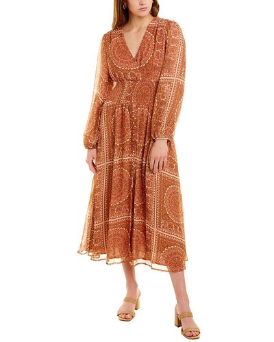 Bardot Mara Maxi Dress - Orange