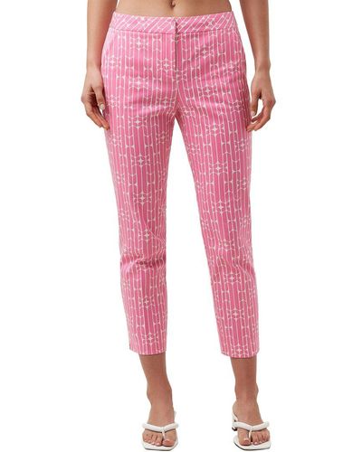 Trina Turk Regular Fit Moss 2 Pant - Pink