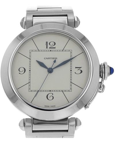 Cartier Pasha 42 Watch (Authentic Pre-Owned) - Grey