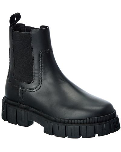 Fendi Force Leather Boot - Black