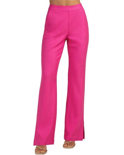 Trina Turk Tailored Fit Hush Pant - Pink