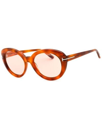 Tom Ford Lily 55Mm Sunglasses - Orange