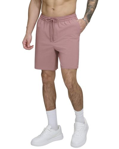 DKNY Core Volley Swim Trunk - Pink