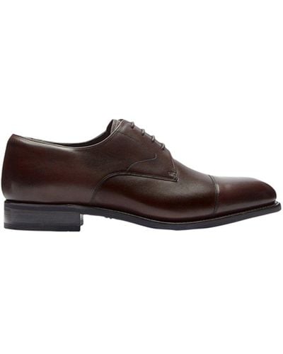 Charles Tyrwhitt Goodyear Welted Derby Performance Shoes - Brown