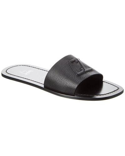 mens louboutin slides