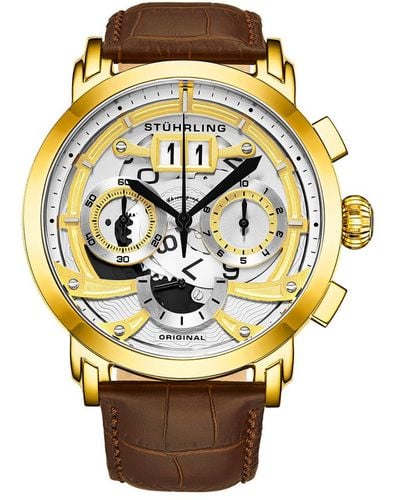 Stuhrling Stuhrling Original Monaco Watch - Metallic