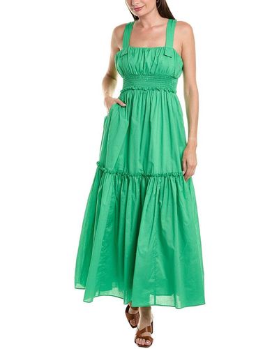 Taylor Lawn Maxi Dress - Green