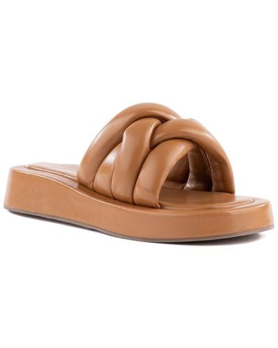Seychelles Sirens Leather Sandal - Brown