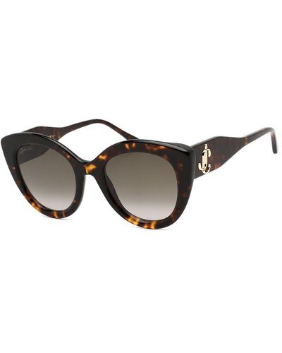 Jimmy Choo Leone/s 52mm Sunglasses - Black