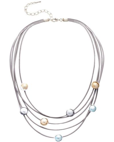 Saachi Necklace - Metallic