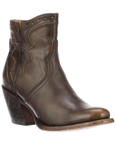 Lucchese Karla Bootie - Brown