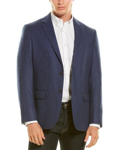 Daniel Hechter Norris Wool Sport Coat - Blue