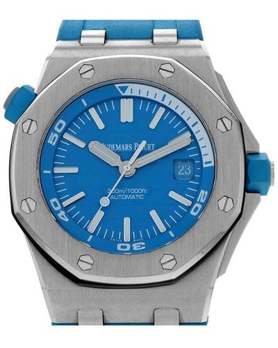 Audemars Piguet Royal Oak Offshore Watch Circa 2010S (Authentic Pre-Owned) - Blue