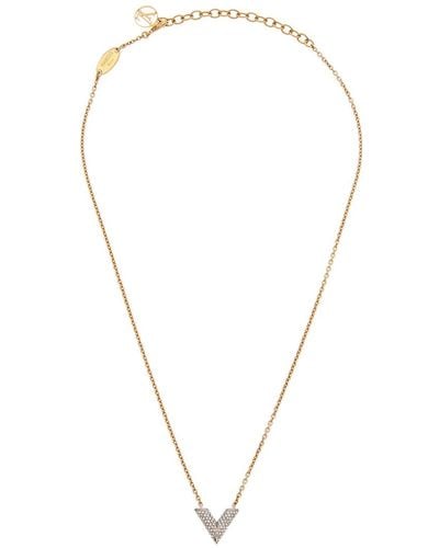 Louis Vuitton Circle Monogram Necklace  Rent Louis Vuitton jewelry for  $55/month